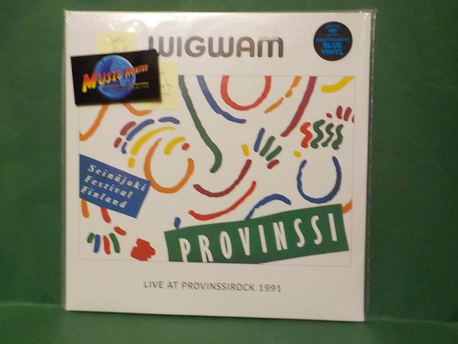 WIGWAM - LIVE AT PROVINSSIROCK 1991 UUSI FIN 2022 2LP +