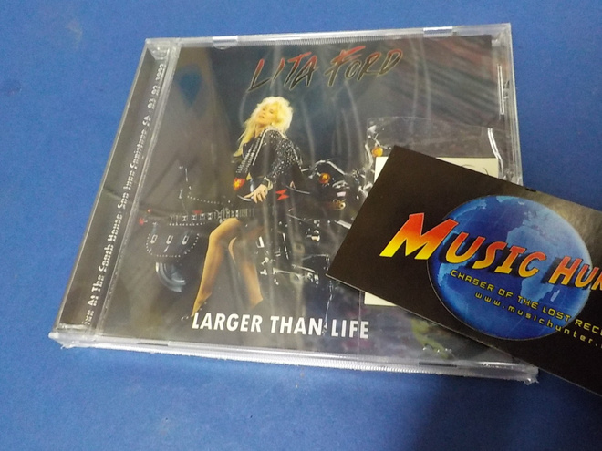 LITA FORD - LARGER THAN LIFE UUSI CD