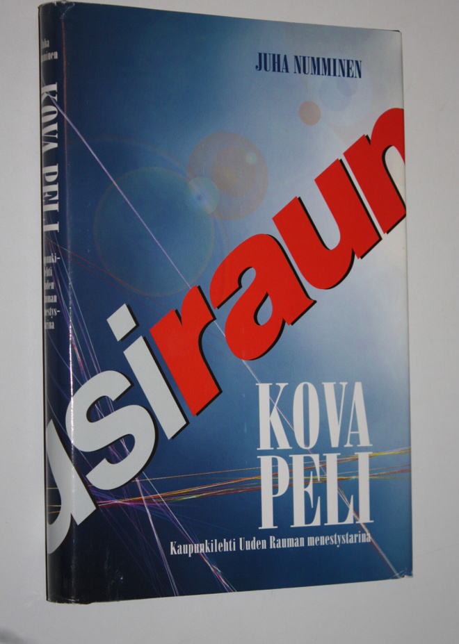 Juha Numminen : Kova peli (signeerattu) : kaupunkilehti U...