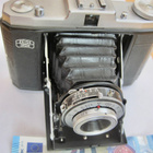 VANHA Kamera Zeiss Ikon Nettar Saksalaiinen SIISTI - pikkukuva 1