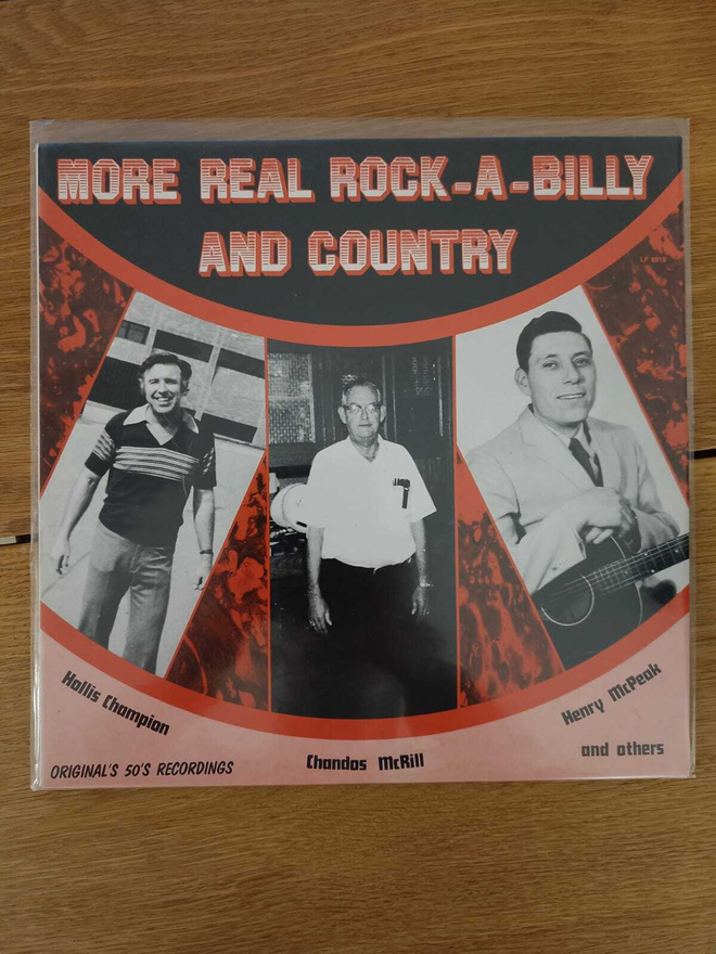 AUCTION - V/A MORE REAL ROCK-A-BILLY AND COUNTRY LP