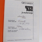 Geo Milev : Syyskuu ja muita runoja (signeerattu) - pikkukuva 3