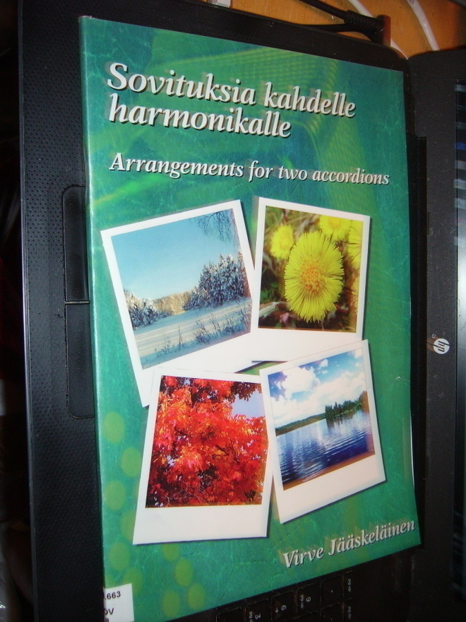 Jääskeläinen: Sovituksia kahdelle harmonikalle (Sis.pk:t)