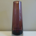 Riihimäen Lasi maljakko violetti, kork. 22 cm - pikkukuva 1