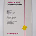 Seppo Pietikäinen : Pinnan alta : runoja - pikkukuva 2