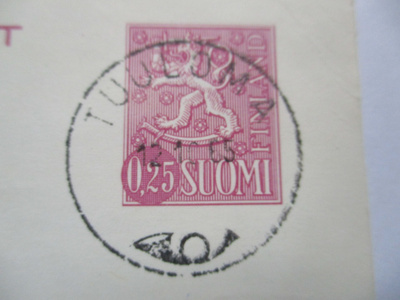 1965 Tuuloma (Petsamo) kilpailuvastauksena ehiöllä