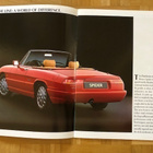 Esite Alfa Romeo Spider, noin vuodelta 1990 - pikkukuva 3