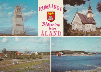 KIRKKOKORTTI - ÅLAND - KUMLINGEN KIRKKO - 7