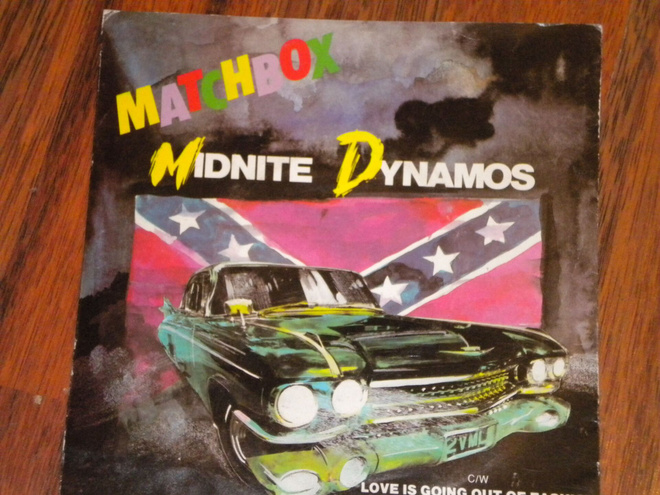 7" single -  MATCHBOX - Midnite Dynamos -1980 rockabilly EX-