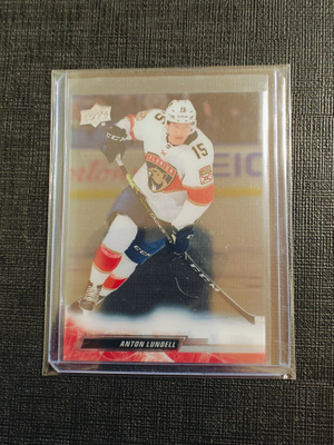 Anton Lundell - 22-23 UD Clear-Cut