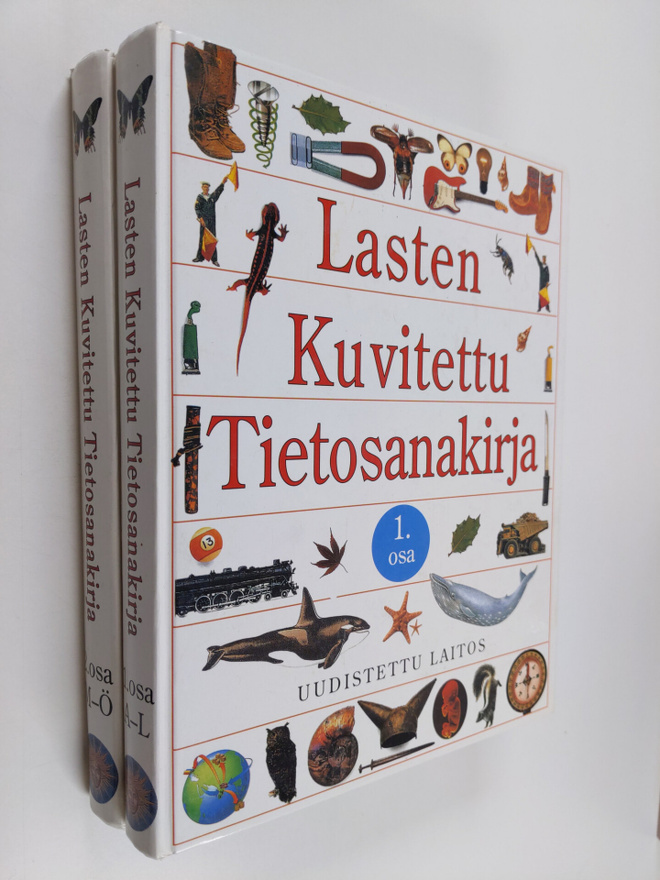 Lasten kuvitettu tietosanakirja 1-2