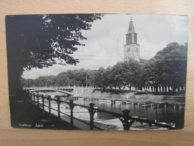 VANHA Postikortti Turku 1934