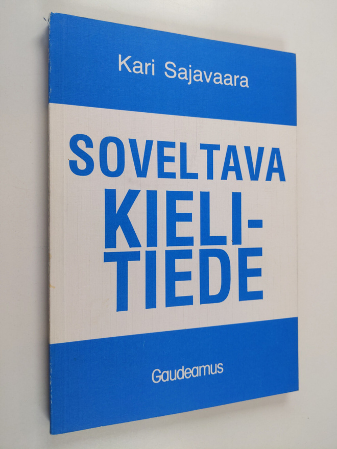 Kari Sajavaara : Soveltava kielitiede