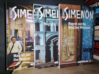 Simenon - Maigret x3 - In English - Uudet