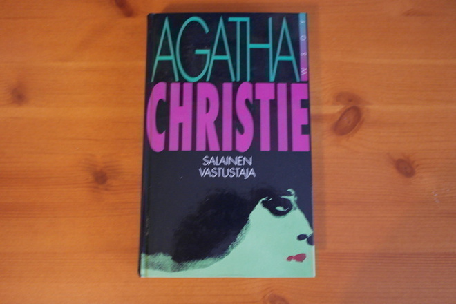 Agatha Christie:Salainen vastustaja.2.p.Sid.Kuvak.Siisti.