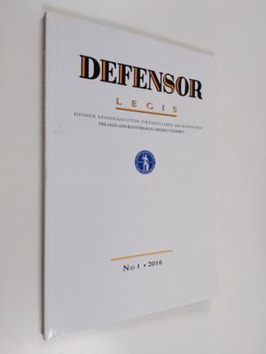 Defensor legis 1/2016 : Suomen asianajajaliiton äänenkann...