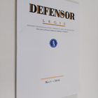 Defensor legis 1/2016 : Suomen asianajajaliiton äänenkann... - pikkukuva 1