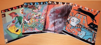 Sarjakuvastin : Uudet kotimaiset sarjat 1-4 (+Special)