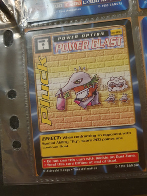 [M] 1999 Bandai Digimon - Non Holo card Bo-108