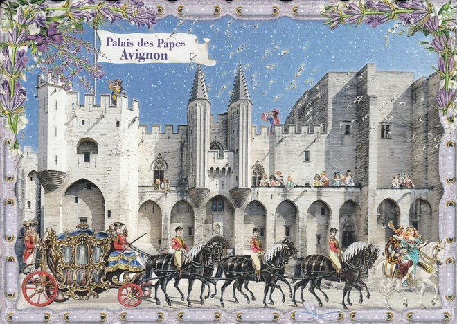 Barbara Behr: Avignon, paavien palatsi