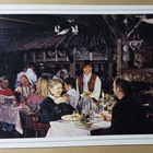 Ivalo, Hotelli-ravintola Kultahippu, ruokailijoita, ei p. - pikkukuva 1