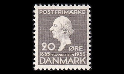 Tanska 226 * H C Andersen 20 öre (1935)