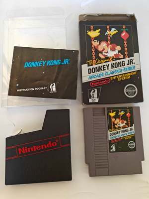 Donkey Kong Jr. NES USA CIB