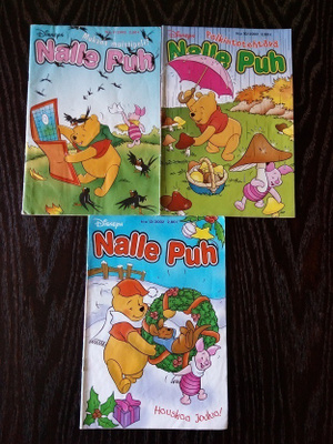 3 kpl Nalle Puh lehtiä 2002