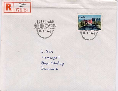 1968 90p Tampere FDC