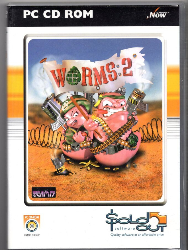 PC DVD-ROM: WORMS 2 (WIN 95/98/ME/XP)