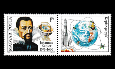 Unkari 3459zf ** Astronomi Johannes Kepler (1980)