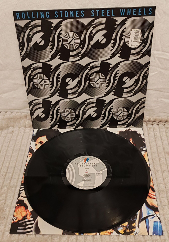 Rolling Stones Steel Wheels lp