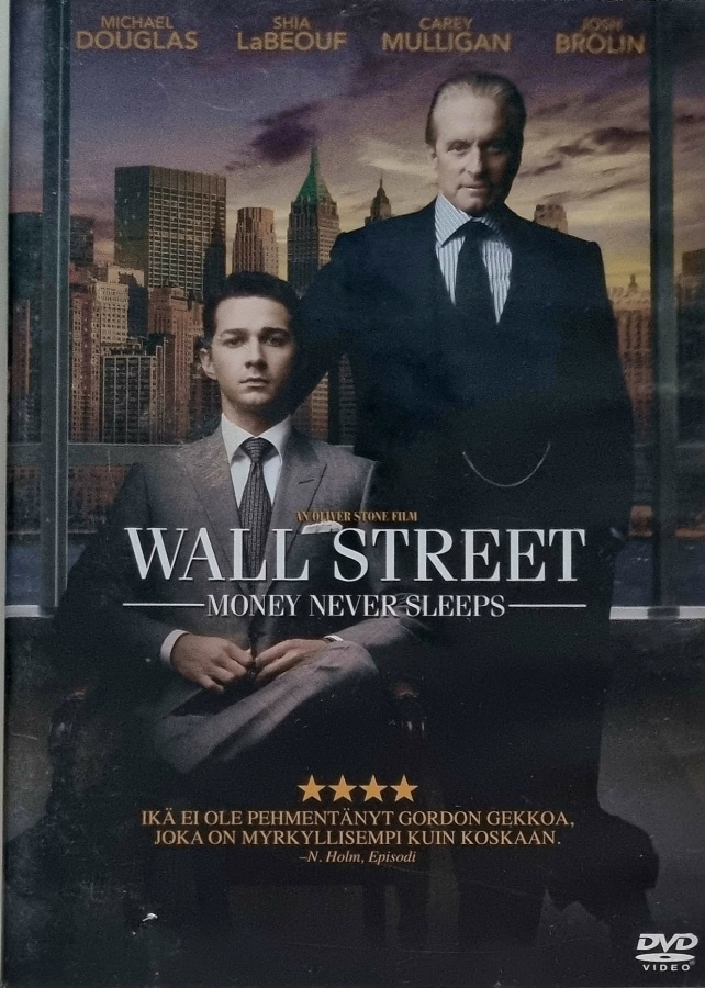 WALL STREET: MONEY NEVER SLEEPS DVD