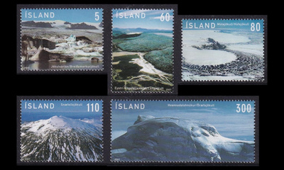 Islanti 1163-7 ** Jäätiköitä (2007)