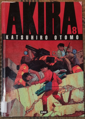 KIRJA Akira 8 , manga
