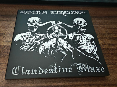 SATANIC WARMASTER & CLANDESTINE BLAZE CD DIGIPAK BLACK METAL