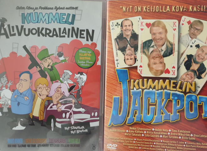 KUMMELI ALIVUOKRALAINEN & JACKPOT DVD