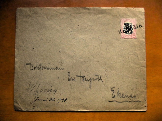 1924 Kappböle (Pernaja) rivil s/s Loviisalla mennyt