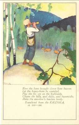 kortti **/° Wendelin Martta Kalevala - erilaisia