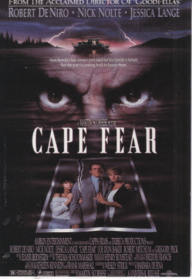 Robert DeNiro. "Cape Fear", elokuvamainos. e250