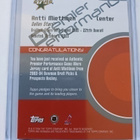 2003-04 Bowman Draft Picks Premier Performance Patch Antti - pikkukuva 2