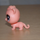 LITTLEST PET SHOP oranssi Bobbi Catson KISSA #3-127 - pikkukuva 2