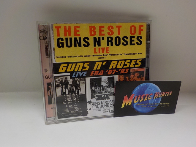 GUNS N' ROSES - LIVE ERA '87-'93 2CD + CLARKE NIMMARI