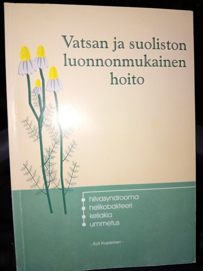 Kuparinen : Vatsan ja suoliston luonnonmukainen hoito