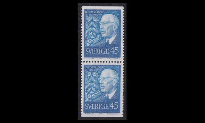 Ruotsi 594DD ** Kuningas 85v (1967)
