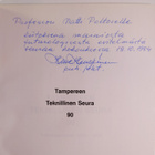 Raimo Seppälä : Tampereen teknillinen seura 90 : toiminta... - pikkukuva 3
