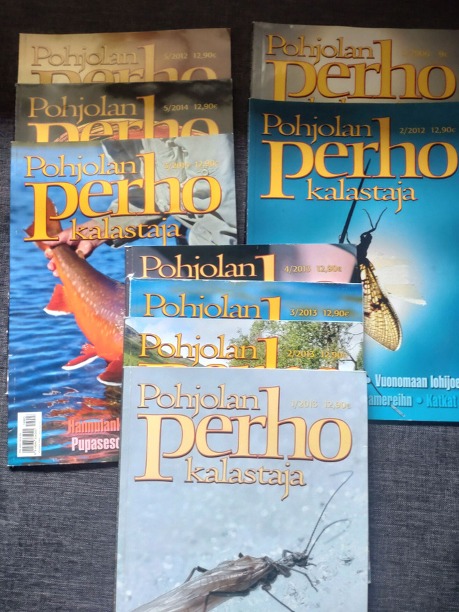 Pohjolan perhokalastaja- lehdet