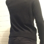 H&M musta pöllö neule koko XS/S - pikkukuva 3