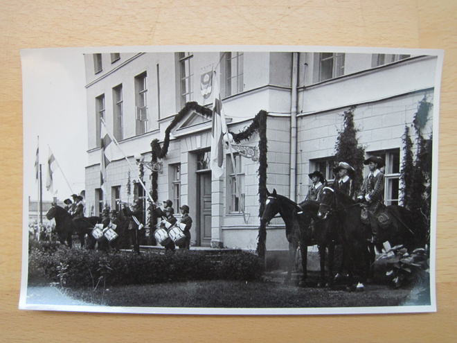VANHA Valokuva Hamina 1953