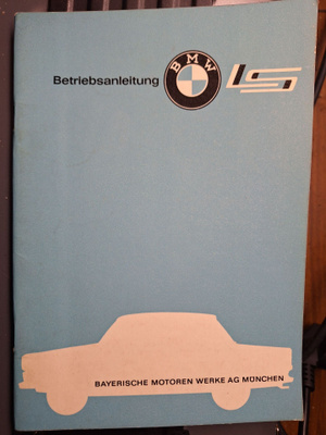 BMW LS Omistajan käsikirja